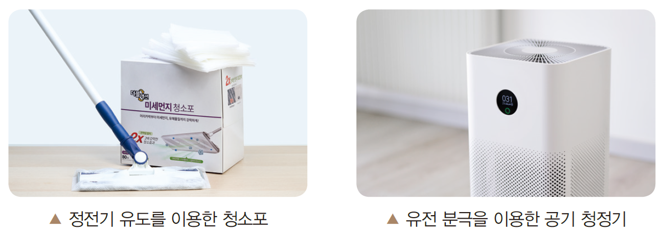 동아출판(주) 전자기와 양자 19쪽 현행내용 이미지