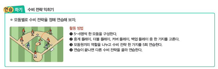 (주)교학사 스포츠 생활2 122쪽 현행내용 이미지