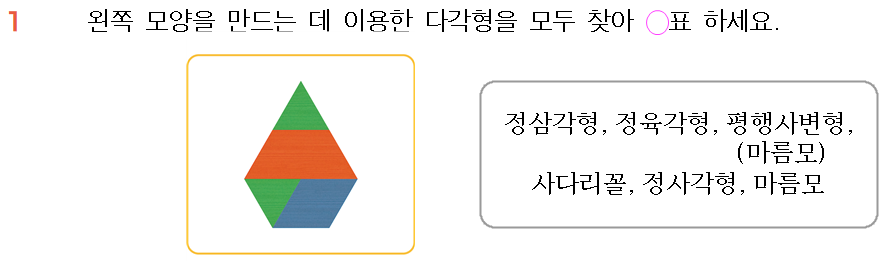 (주)와이비엠 수학4-2지도서(전자저작물 포함) E6단원 익힘평가 하 5차시쪽 현행내용 이미지