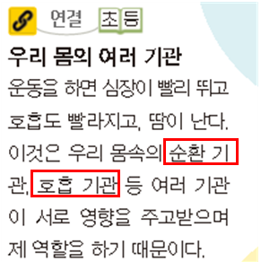 (주)천재교과서 과학1 44쪽 현행내용 이미지