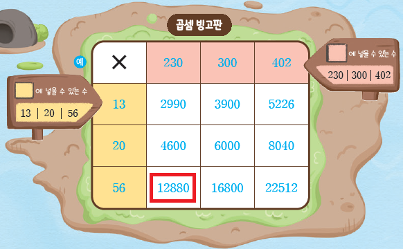 (주)미래엔 수학4-1지도서(전자저작물 포함) 248쪽 수정내용 이미지