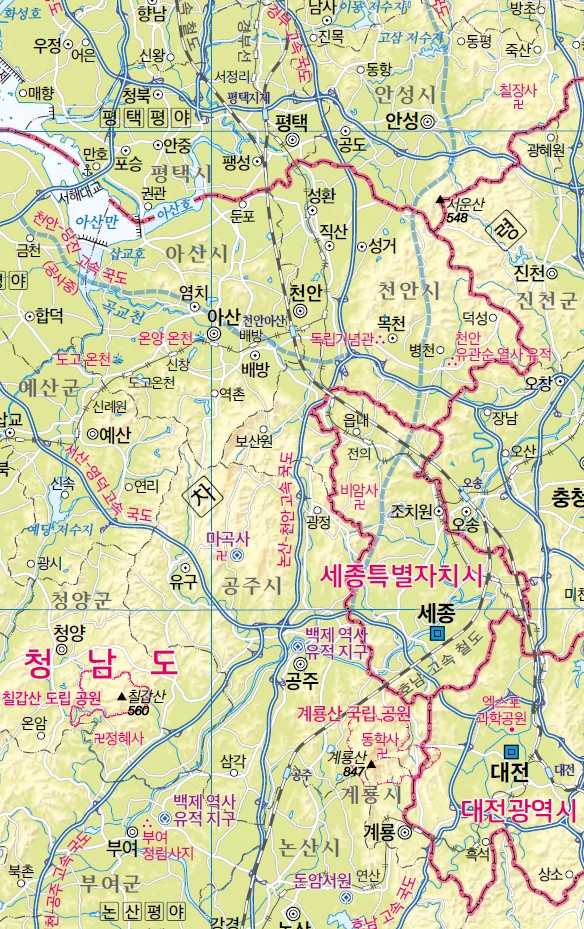 (주)미래엔 지리 부도 48쪽 현행내용 이미지