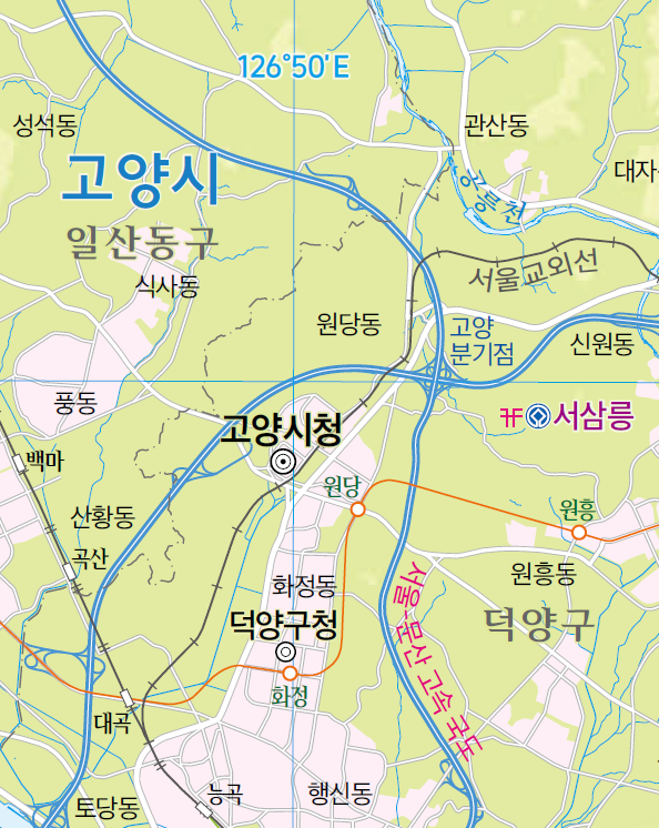 (주)미래엔 사회과 부도 57쪽 현행내용 이미지