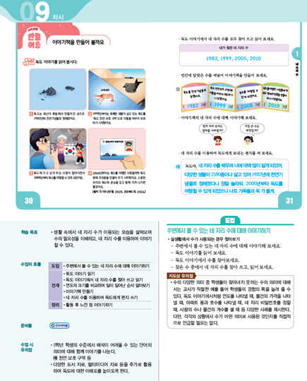 (주)천재교과서 수학(1～2학년군)2-2(전자저작물 포함) 166쪽 수정내용 이미지