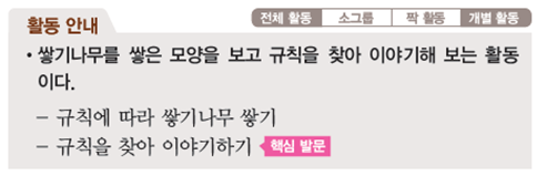 (주)천재교과서 수학(1～2학년군)2-2(전자저작물 포함) 314쪽 수정내용 이미지