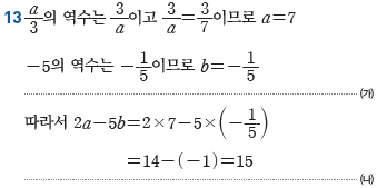 (주)와이비엠 수학1 283쪽 현행내용 이미지