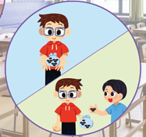 (주)천재교과서 수학(1～2학년군)1-2 40쪽 현행내용 이미지