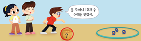 (주)천재교과서 수학(1～2학년군)1-2 50쪽 수정내용 이미지