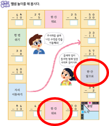 (주)천재교과서 수학(1～2학년군)1-2 137쪽 수정내용 이미지
