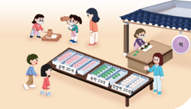 (주)천재교과서 수학(1～2학년군)1-2 139쪽 현행내용 이미지