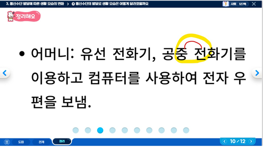 (주)미래엔 사회3-2지도서(전자저작물 포함) E-book 127쪽쪽 현행내용 이미지