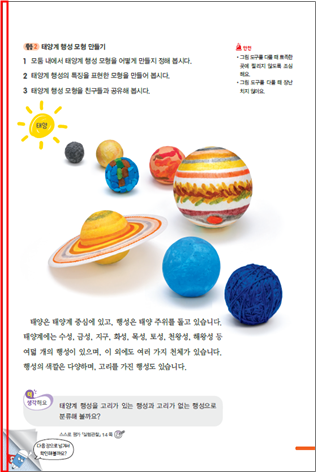 동아출판(주) 과학4-2 19쪽 현행내용 이미지