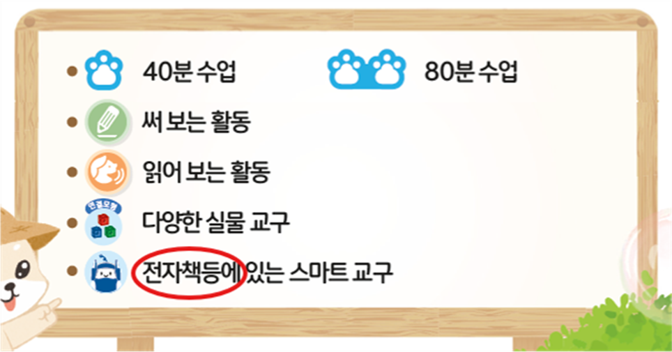 동아출판(주) 수학(1～2학년군)1-1 3쪽 수정내용 이미지