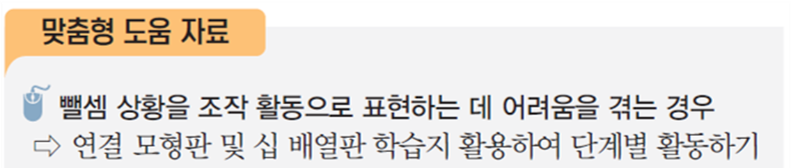 동아출판(주) 수학(1～2학년군)1-1(전자책등 포함) 225쪽 현행내용 이미지