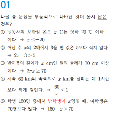 동아출판(주) 수학2 93쪽 수정내용 이미지