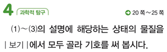 동아출판(주) 과학3-2 32쪽 현행내용 이미지