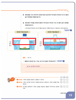 동아출판(주) 과학3-2지도서(전자저작물 포함) 157쪽 현행내용 이미지