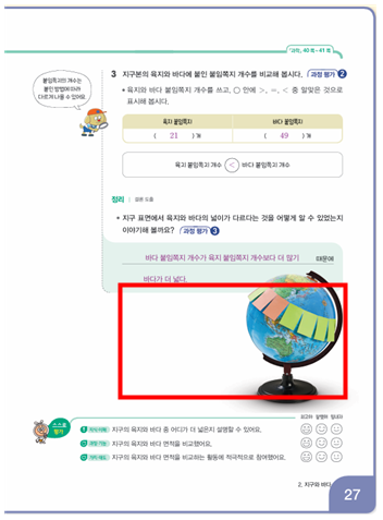동아출판(주) 과학3-2지도서(전자저작물 포함) 207쪽 현행내용 이미지