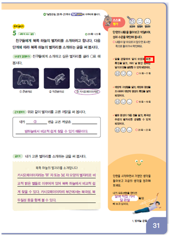 동아출판(주) 과학4-2지도서(전자저작물 포함) 161쪽 현행내용 이미지