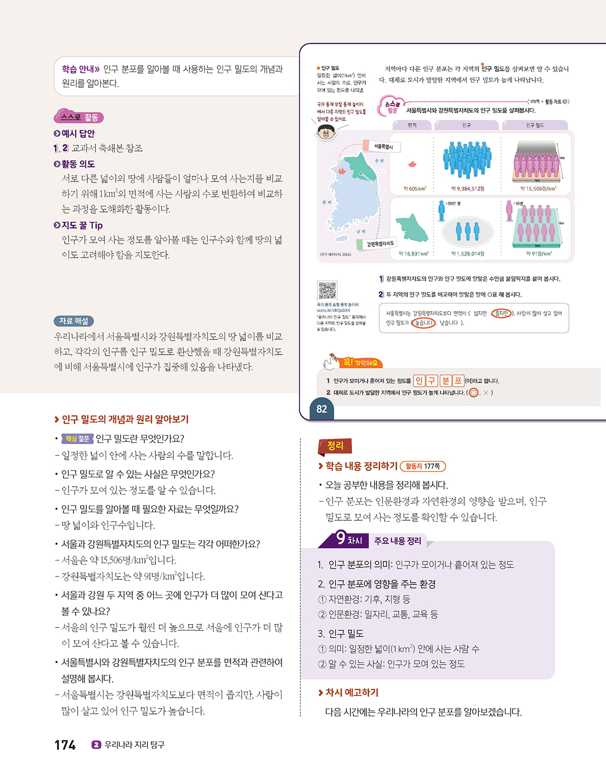 (주)아이스크림미디어 사회5-1지도서(전자책등 포함) 174쪽 현행내용 이미지
