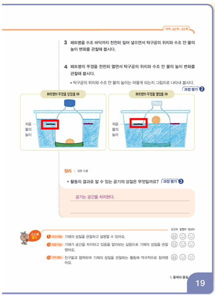 동아출판(주) 과학3-2지도서(전자저작물 포함) 157쪽 수정내용 이미지