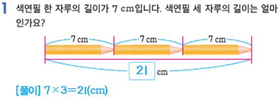 동아출판(주) 수학익힘(1～2학년군)2-2 105쪽 현행내용 이미지