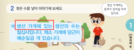 동아출판(주) 수학익힘(1～2학년군)1-2 97쪽 수정내용 이미지